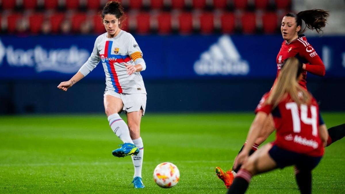 Marta Torrejón, ante Osasuna