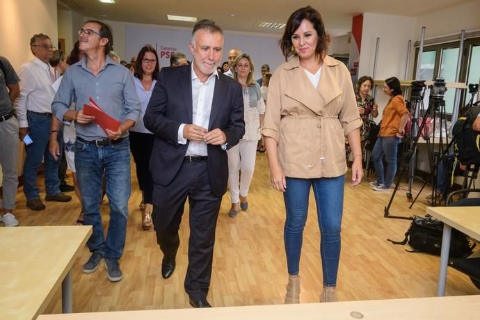 Presentación de las candidaturas del PSOE, ...