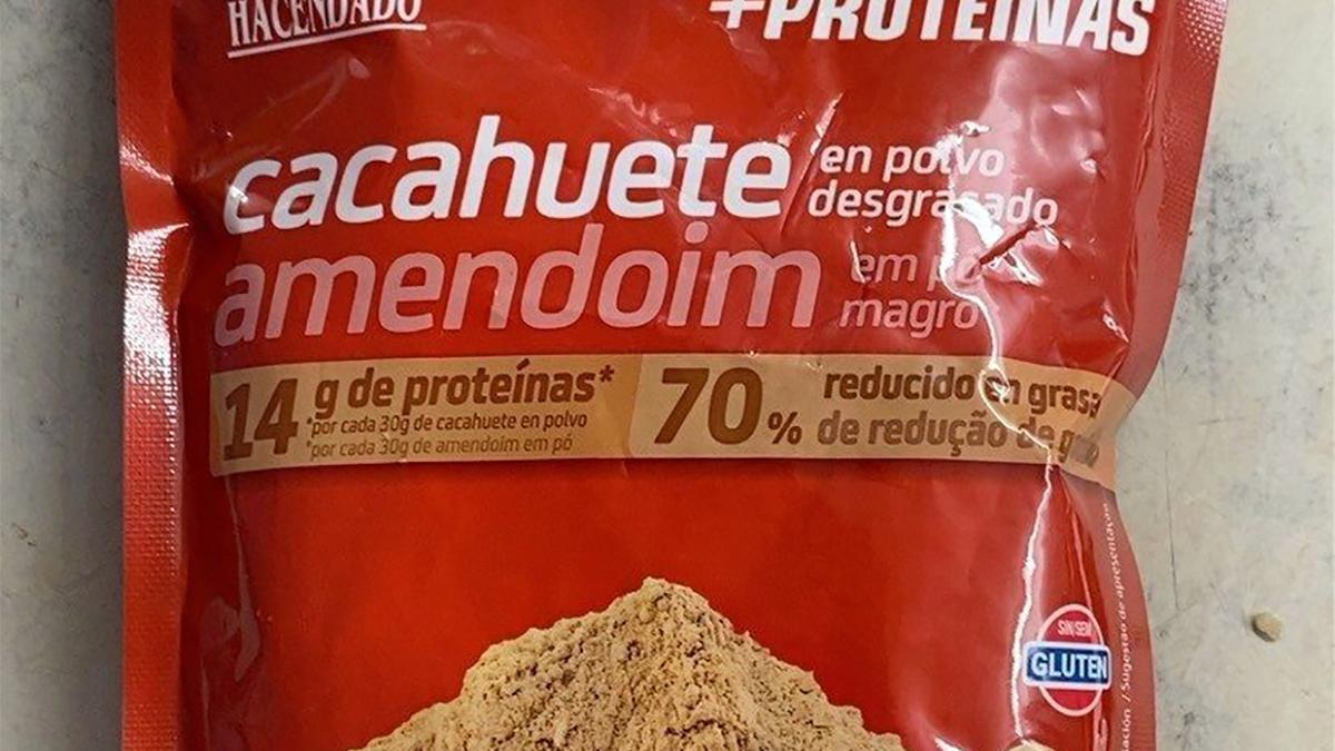 Cacahuete en polvo de mercadona