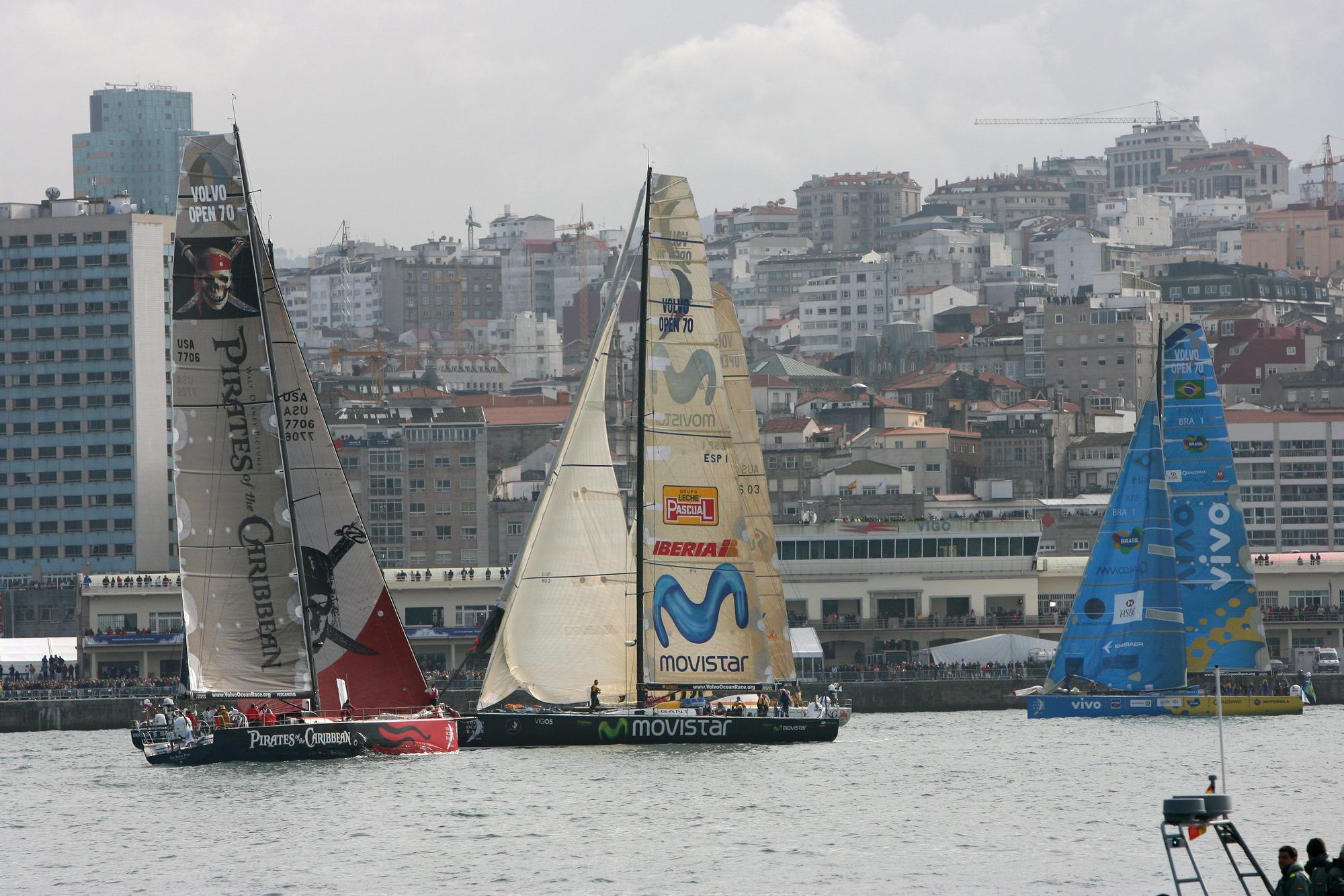 Quince años del adiós de Vigo a la Volvo Ocean Race