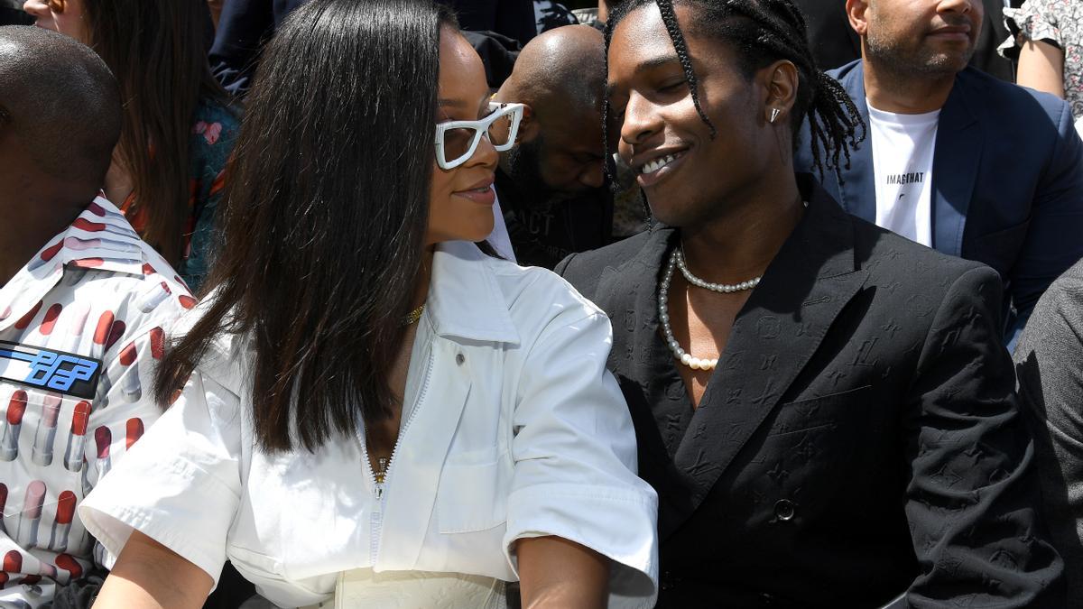 Rihanna y A$AP Rocky en París