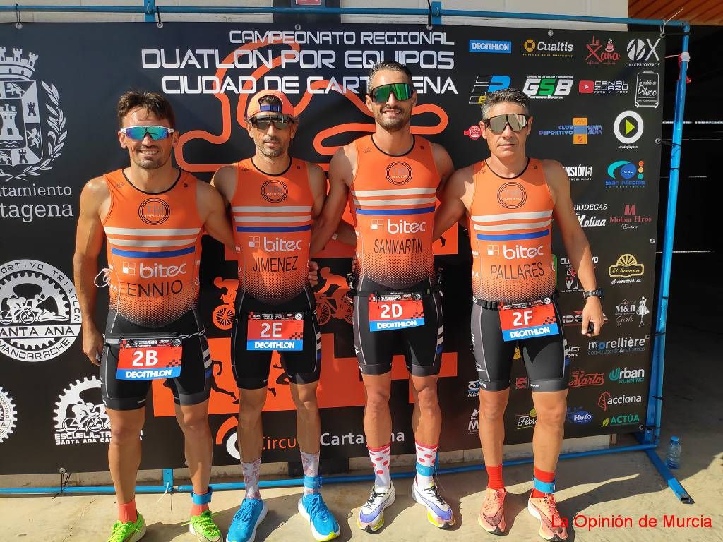 Duatlón de Cartagena-Regional por equipos (2)