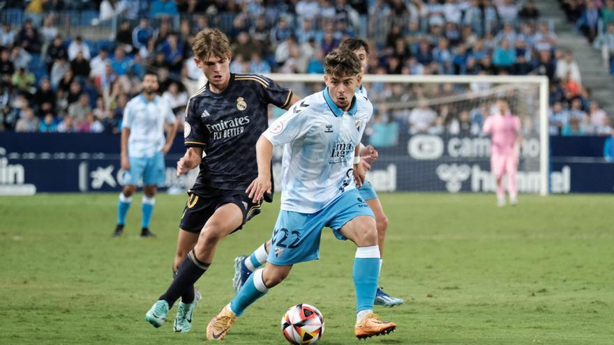 El centro del campo del Málaga CF pierde chispa