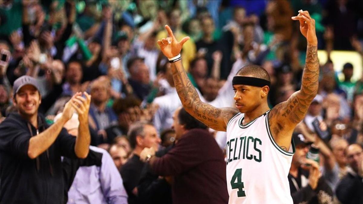 Un heroico Thomas dio la victoria a los Celtics con 53 puntos