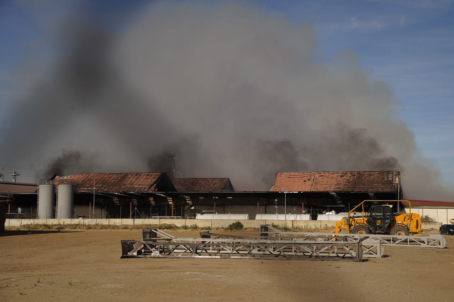 GALERÍA | El día después del incendio en Cobadu