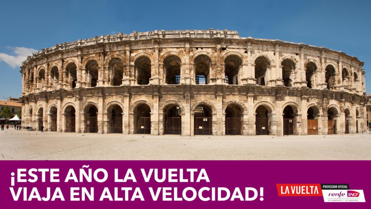 Renfe y SPORT te llevan a la primera etapa de La Vuelta en Nimes