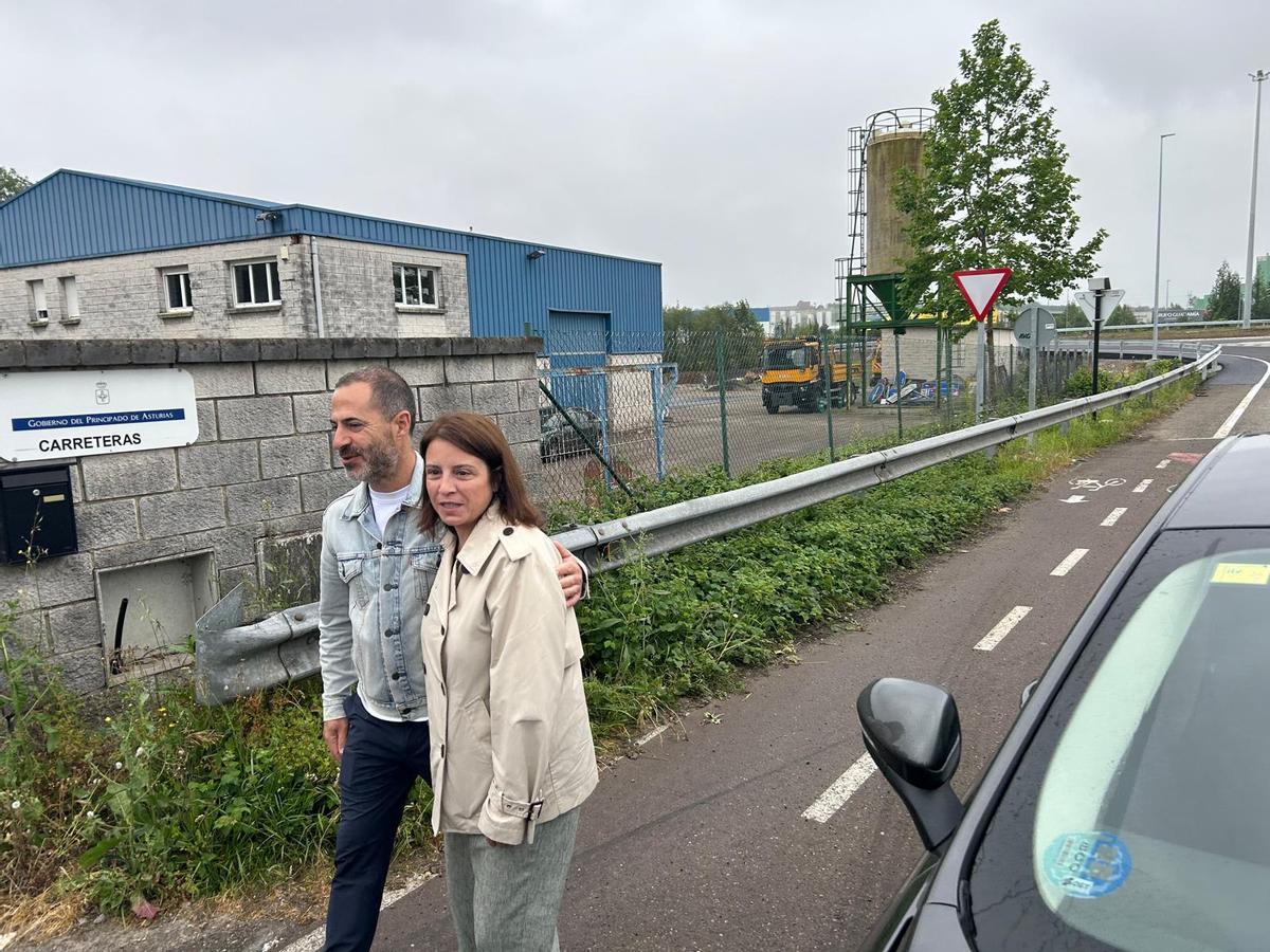 EN IMÁGENES: Inauguración de la nueva ronda de acceso a Parque Principado y vial de acceso directo desde Oviedo