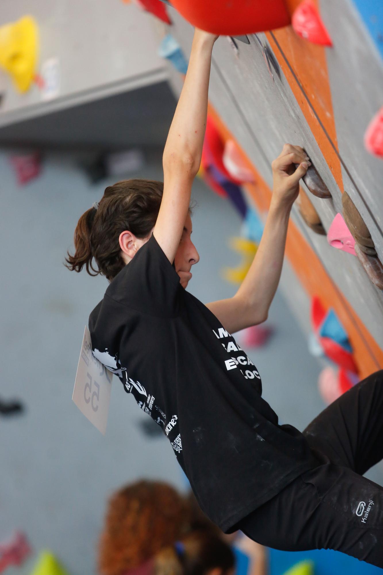 Las imágenes del Campeonato Balear de Escalada en Ibiza