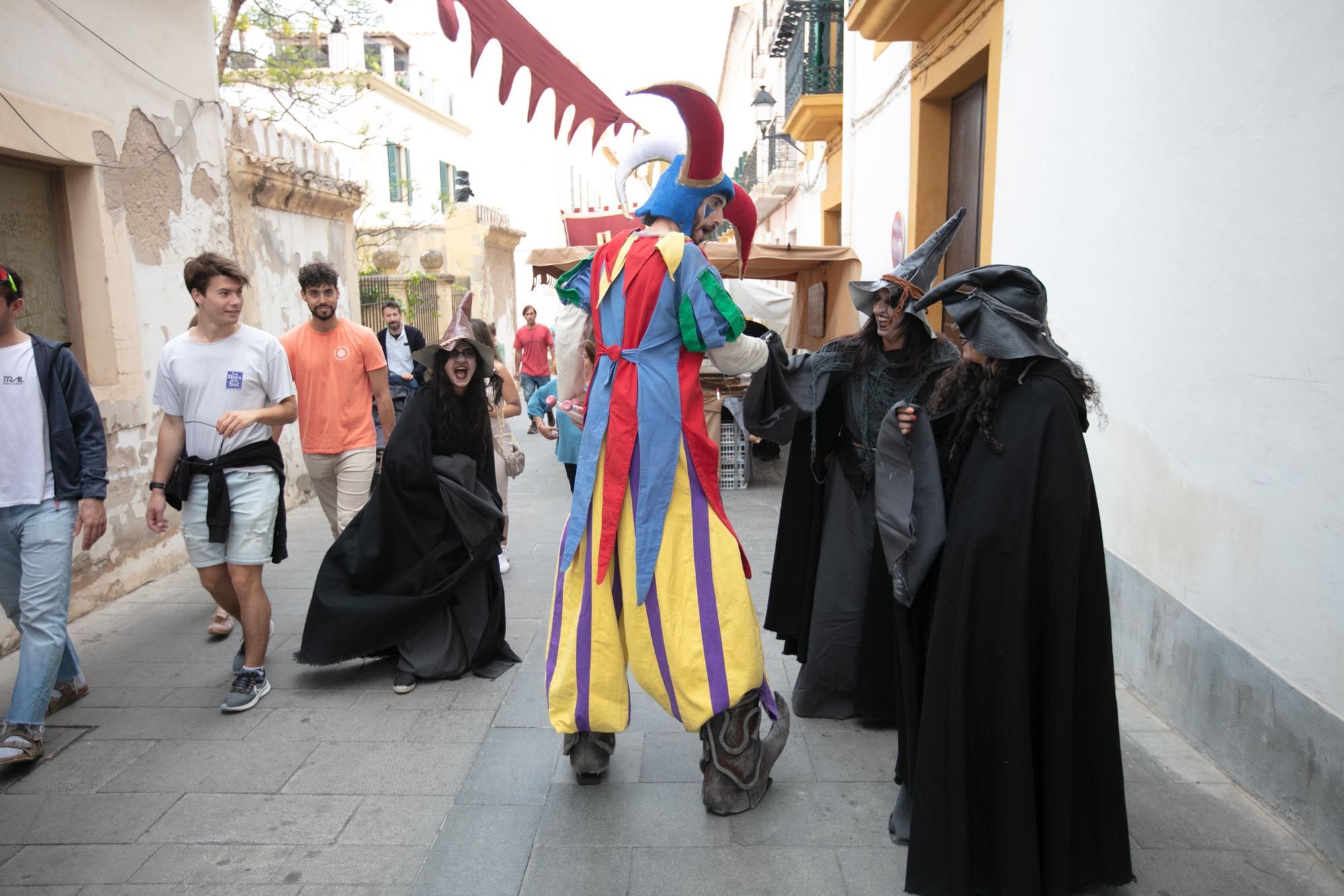 Imágenes de la Feria Medieval de Ibiza este sábado