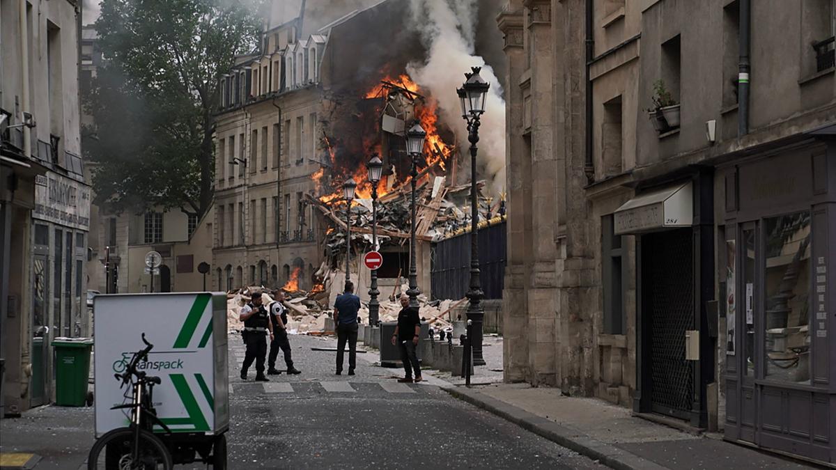 Explosión en París.
