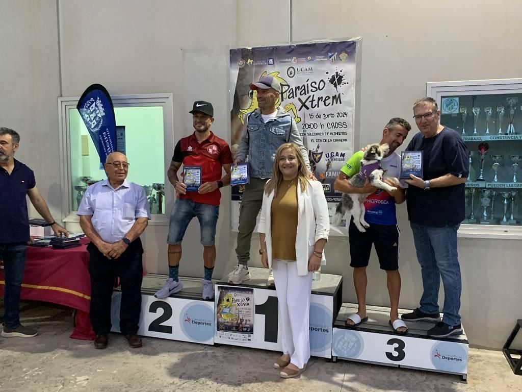 Entrega de premios del Cross Paraíso Xtreme