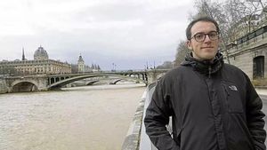 Jaume Muñoz Jofre, autor de La España corrupta (1875 a 2016) en una imagen de 2018