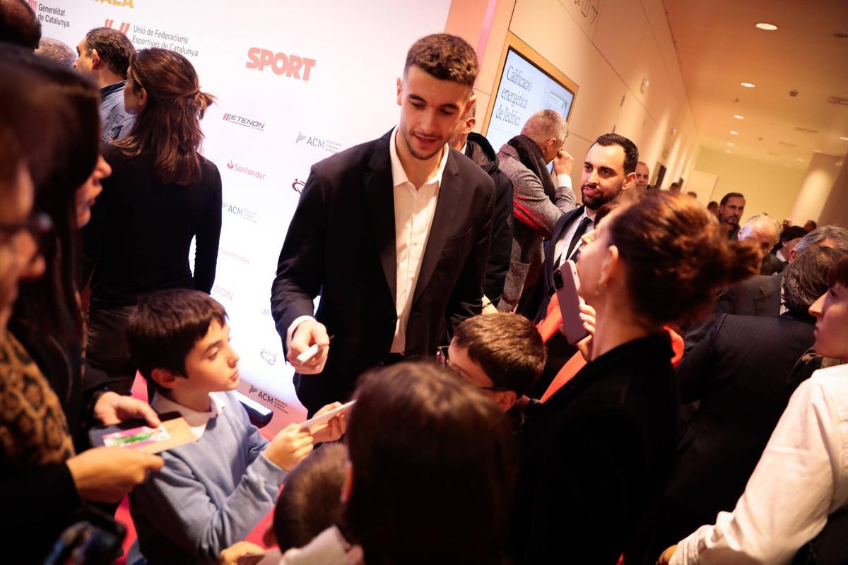 Joan Garcia, en la Festa de l'Esport Català