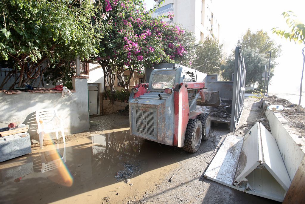 Estas son las imágenes que deja la DANA a su paso por Águilas