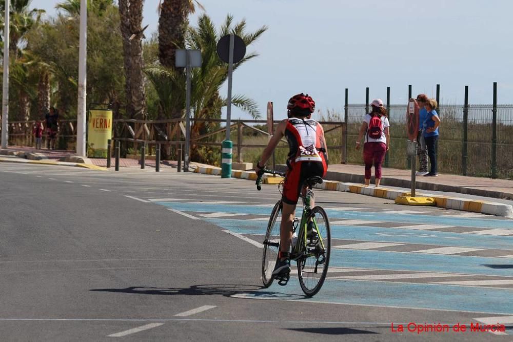 Final de triatlón de Deporte en Edad Escolar