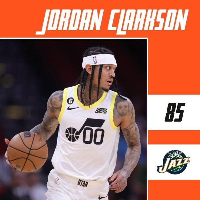 85 - Jordan Clarkson