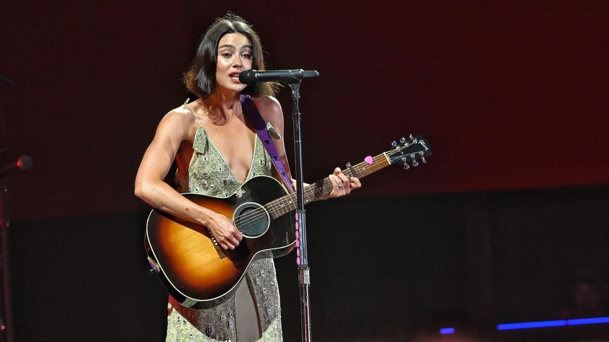 Concierto de Gracie Abrams en el Parc del Forum en 2025.
