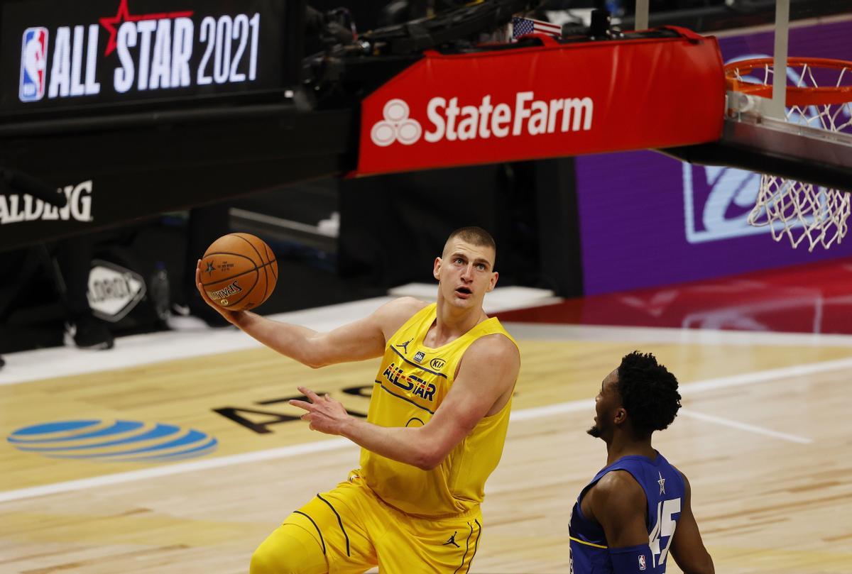 Imágenes del Partido de las Estrellas en Atlanta.