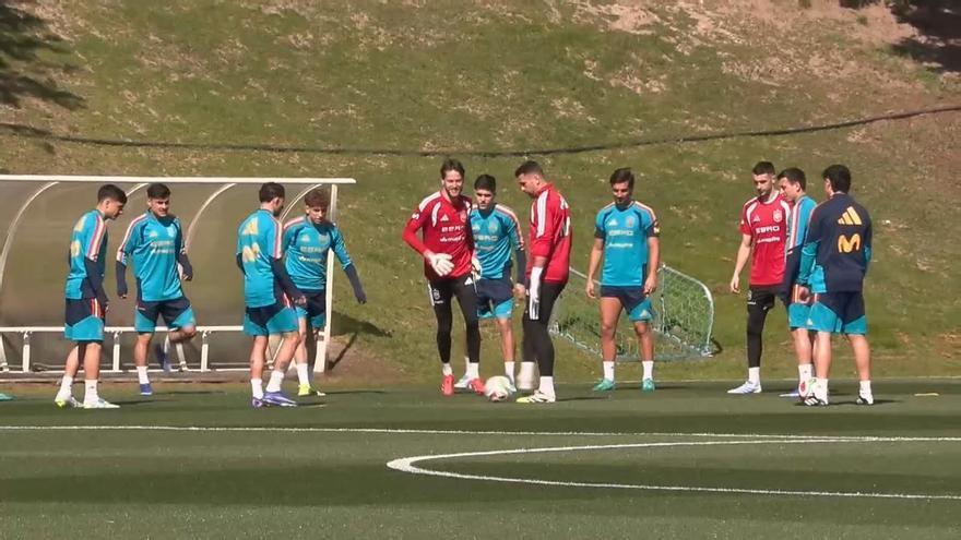 La selección española prepara sus próximos amistosos ante Serbia y Egipto