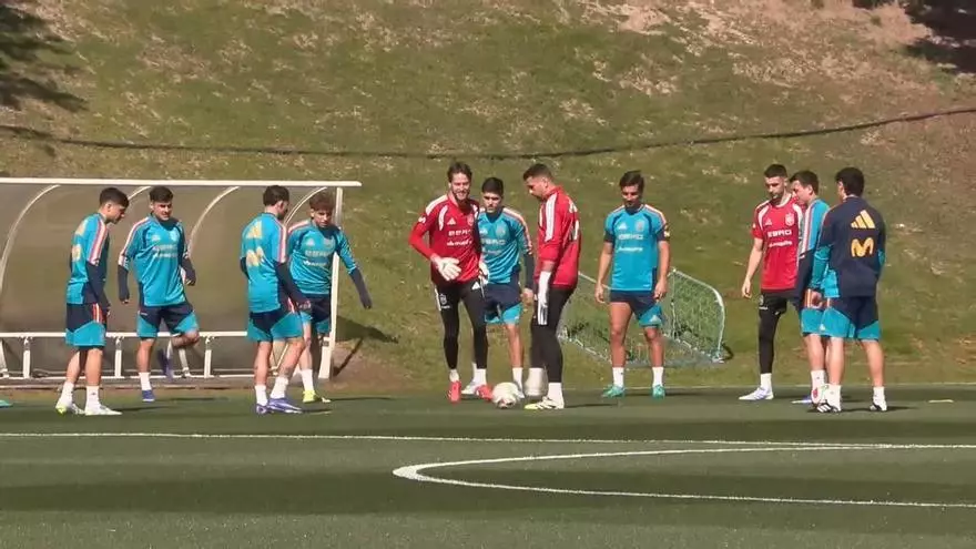 La selección española prepara sus próximos amistosos ante Serbia y Egipto
