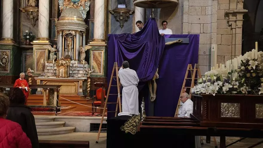 El Acto del Desenclavo en la iglesia de San Francisco