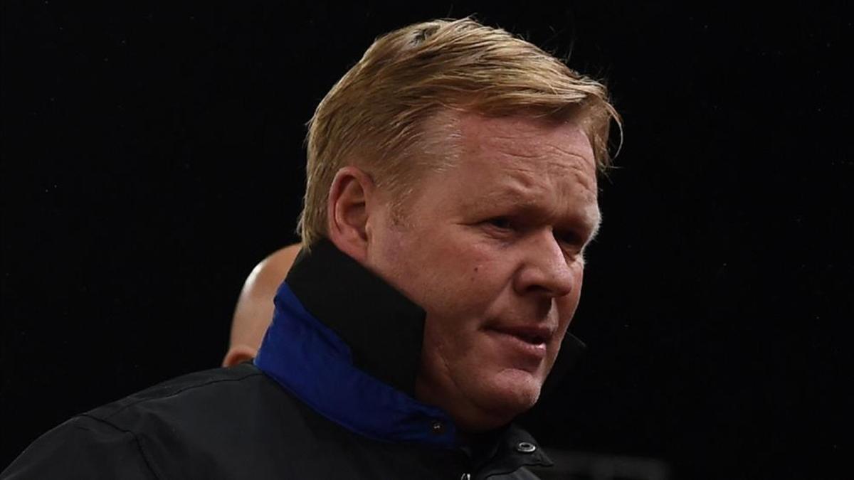 Koeman entrena al Everton