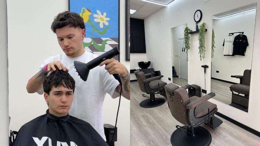 Un nuevo peluquero en el barrio del Perú: Mario Rodríguez ya ha abierto las puertas de su barbería