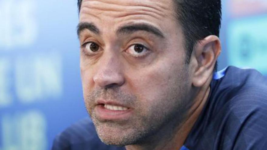 Xavi Hernández, ahir | ANDREU DALMAU/EFE