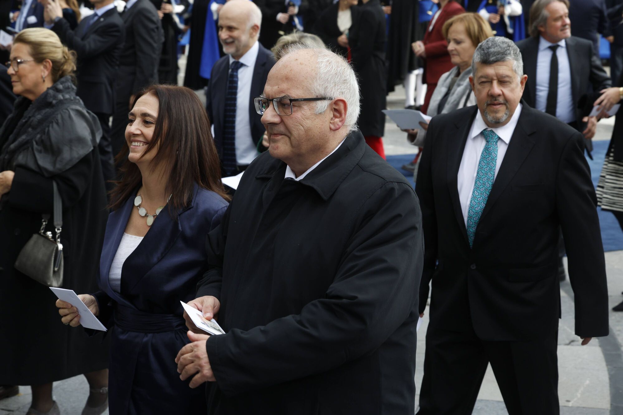 Así fue la llegada de los invitados a los premios "Princesa de Asturias" y su paso por la alfombra azul