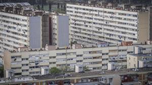 Viviendas del barrio de La Mina, en Sant Adrià de Besòs.