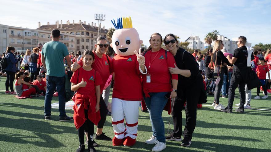 Más de 1.700 escolares marchan contra la obesidad en Benalmádena