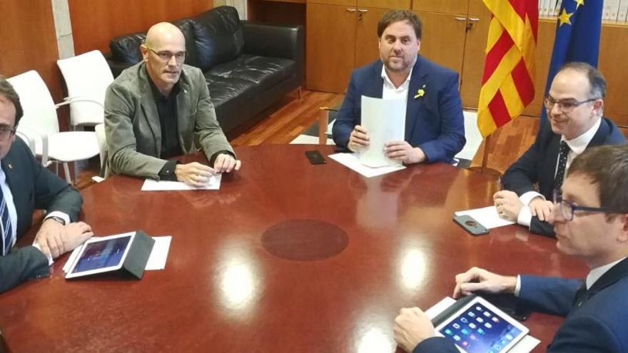 Diversos dels membres de l&#039;executiu de Puigdemont.