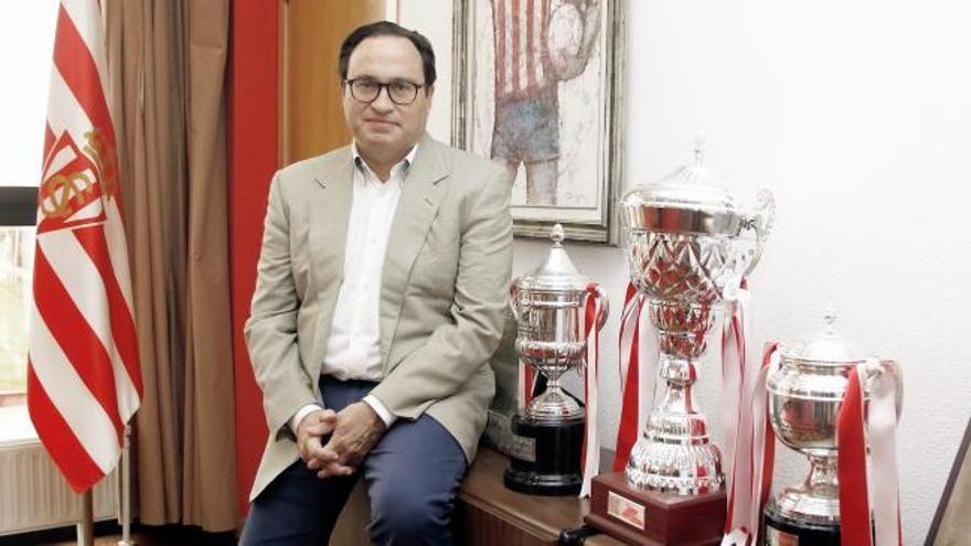 Javier Fernández, presidente del Sporting:"Va a llegar el día en que nosotros salgamos del club, pero no quiero ponerme fecha límite"