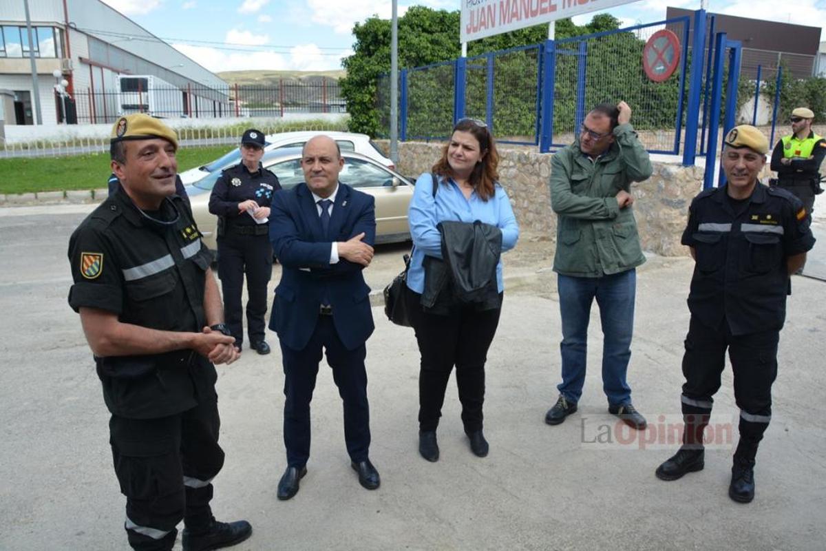 La Unidad Militar de Emergencias en Cieza