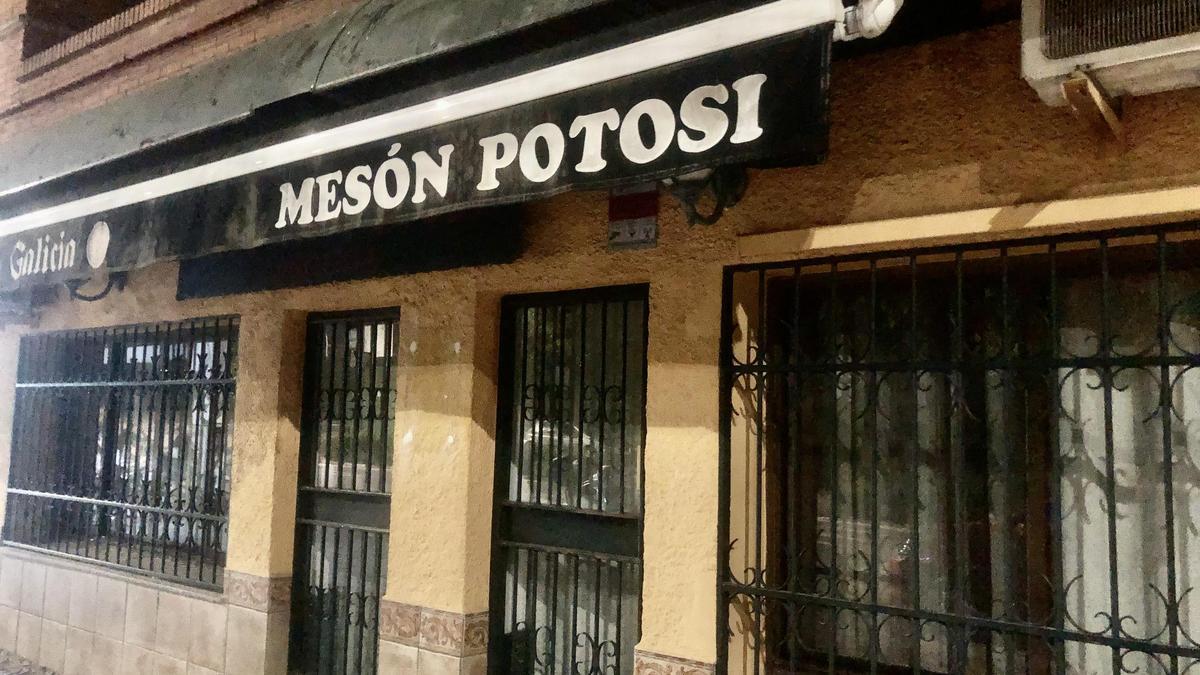 Mesón Potosí, en Isabel de Moctezuma, que continúa cerrado.