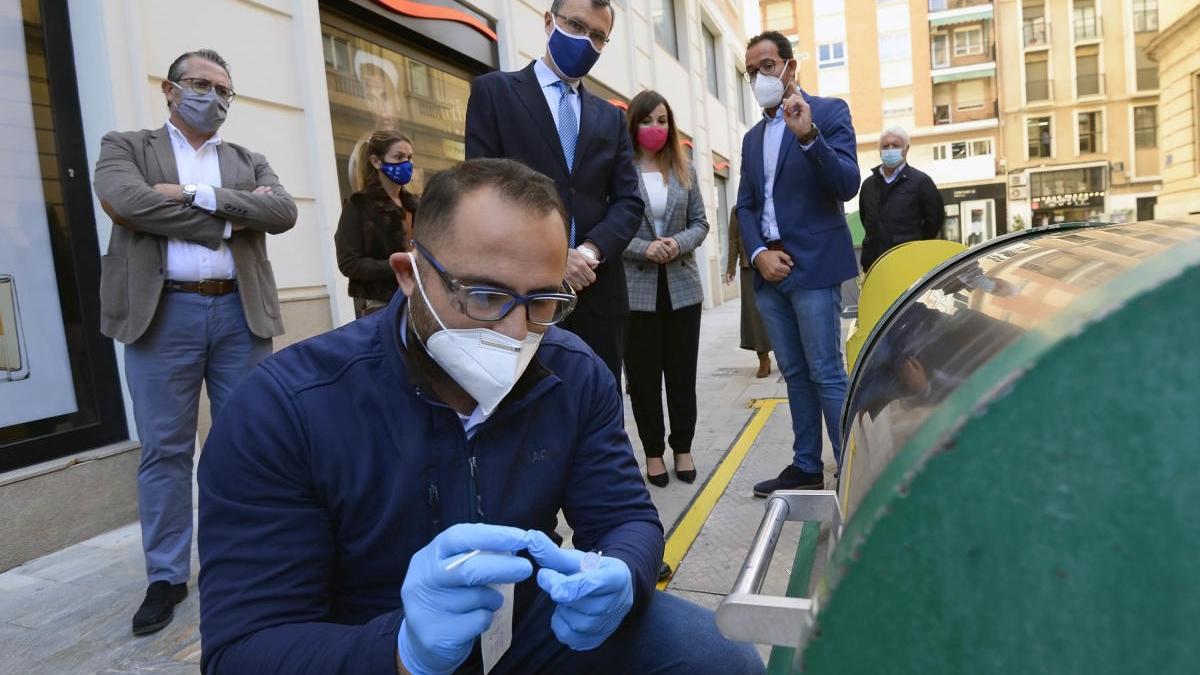 Analizarán trazas de coronavirus en contenedores y papeleras de Murcia