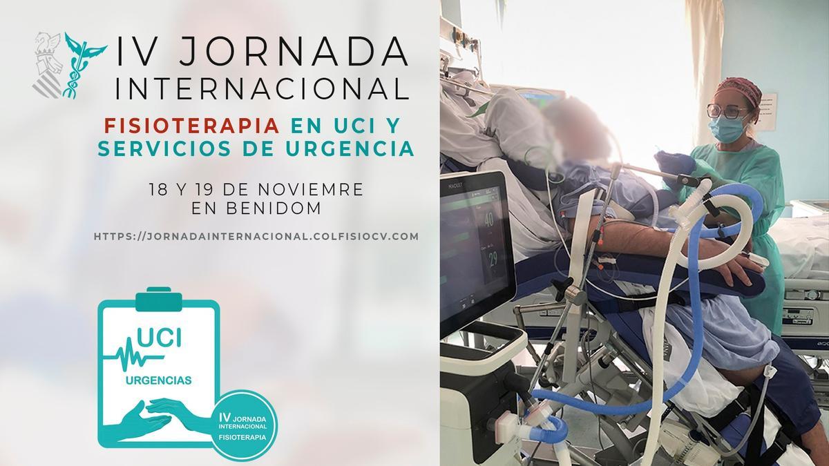 La IV Jornada Internacional del Colegio abordará la “Fisioterapia en las UCI y servicios de urgencia”.