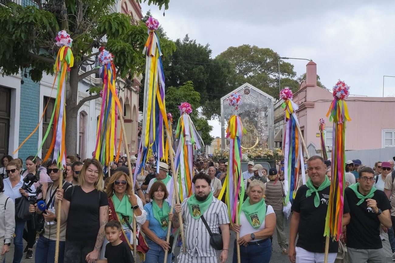 El regreso de la Virgen del Pino a Teror, en imágenes