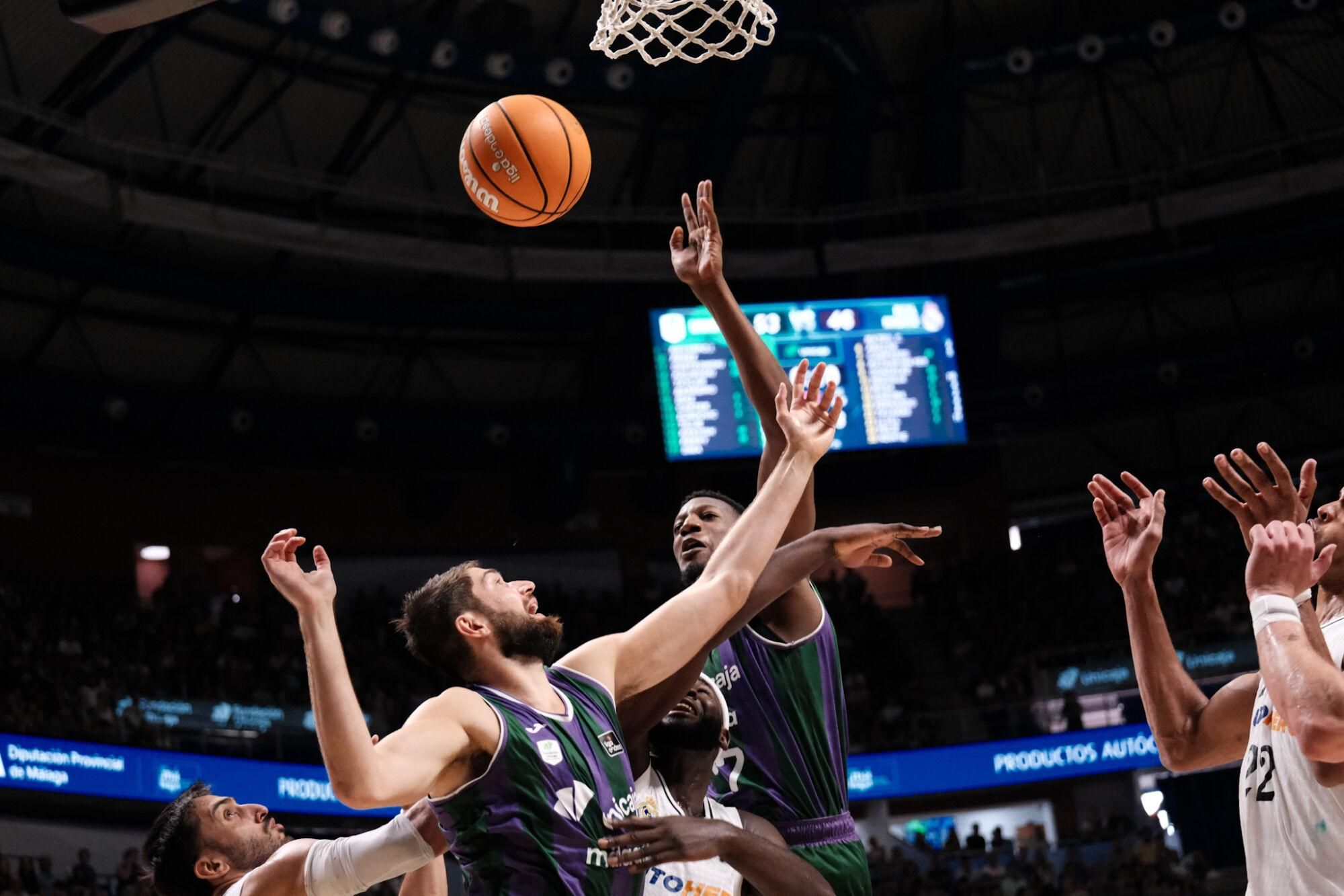 Tercer partido de semifinales de la ACB: Unicaja-Real Madrid