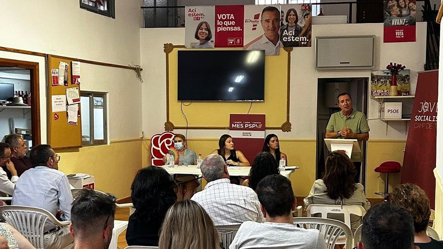 El PSPV reelige a Robert Raga como secretario general de los socialistas de Riba-roja por unanimidad
