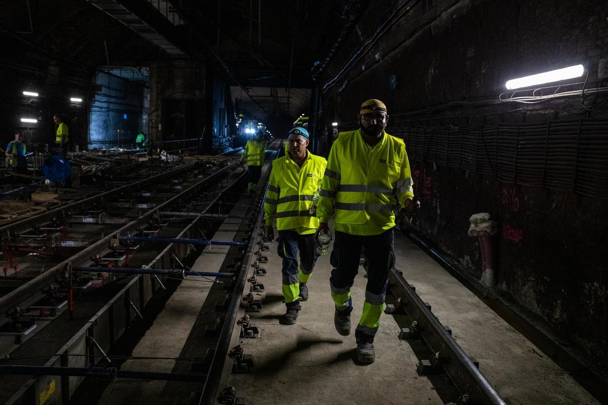 La línea 5 del metro de Barcelona se renueva