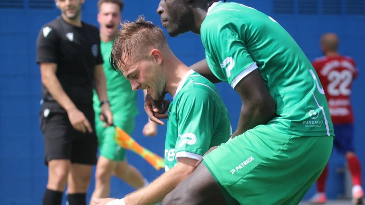 Vilaplana celebra su gol