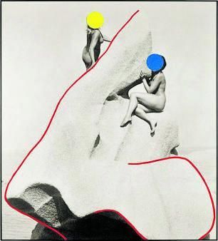 ‘Nariz promontorio con dos mujeres’, Baldessari. | | LP/DPL