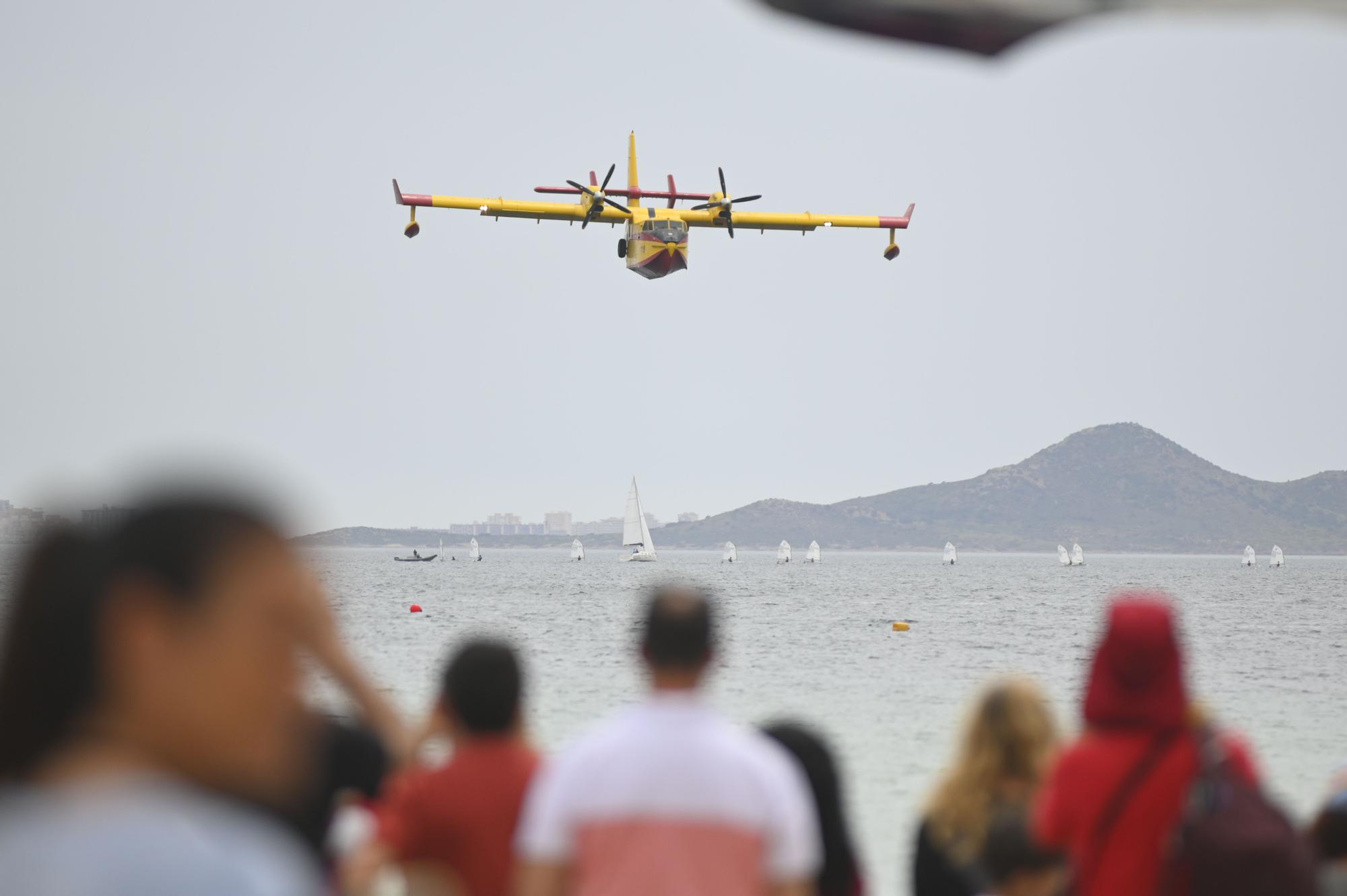 Las mejores imágenes de la exhibición aérea en Los Alcázares