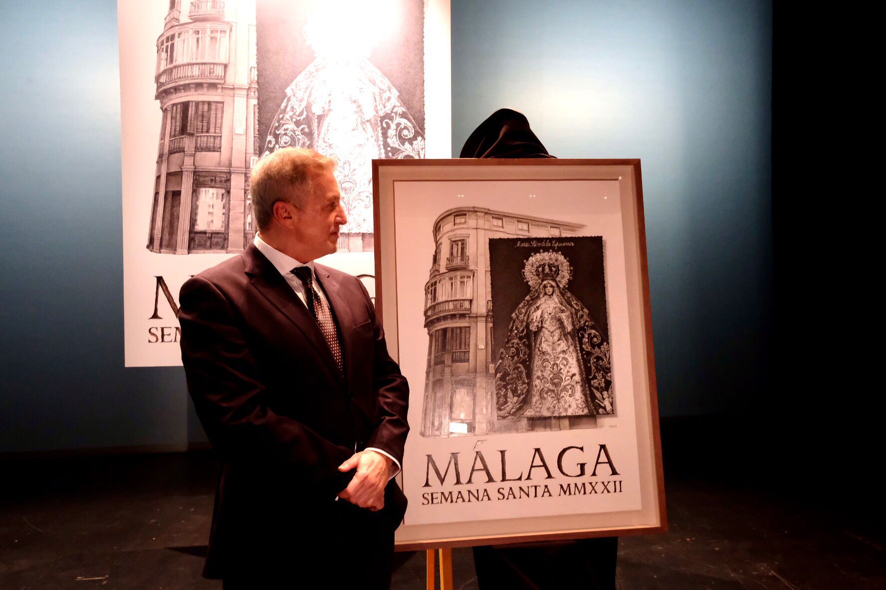 Presentación del cartel de la Semana Santa de Málaga de 2022