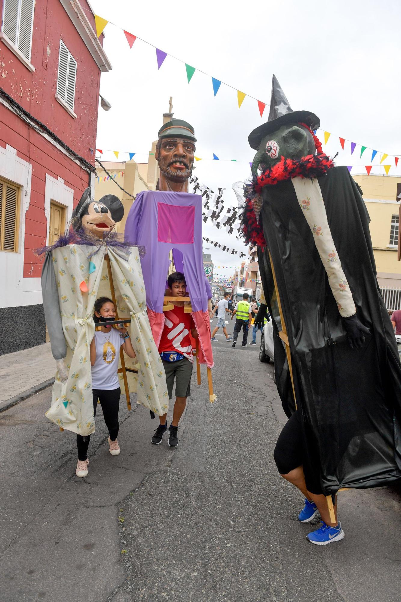 Pasacalles anunciador de las fiestas del Carmen en La Isleta (06/07/2021)