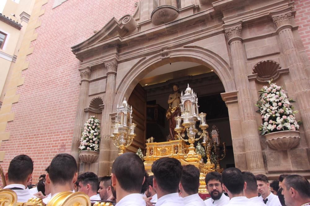 Las imágenes del Resucitado, la procesión del Domingo de Resurrección que pone punto final a la Semana Santa de Málaga