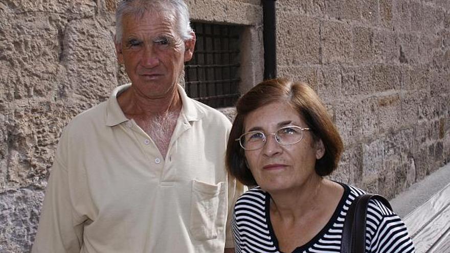Los padres de Susana, Juan Acebes y Trinidad Carballés.