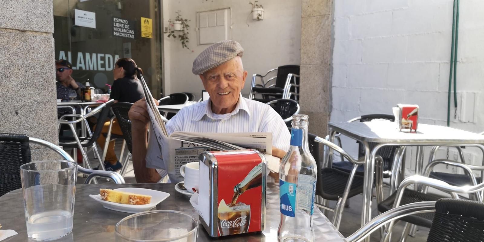 Los 100 años de Manuel González Rúa, de Rosa de los Vientos