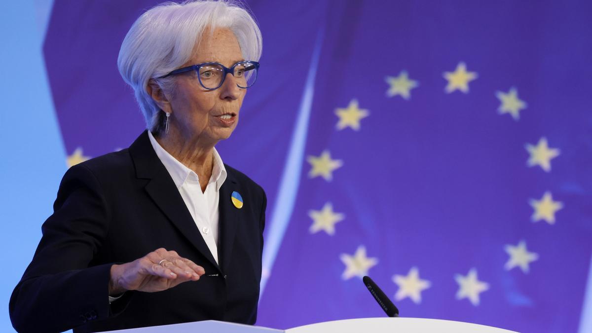 La presidenta del Banco Central Europeo (BCE), Christine Lagarde.